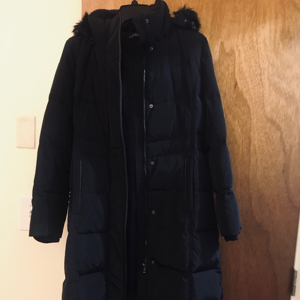 Ralph Lauren Hooded Maxi Down Coat